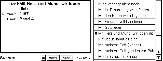 Jesu Name nie verklinget - Inhaltsverzeichnis der Bände 1-6